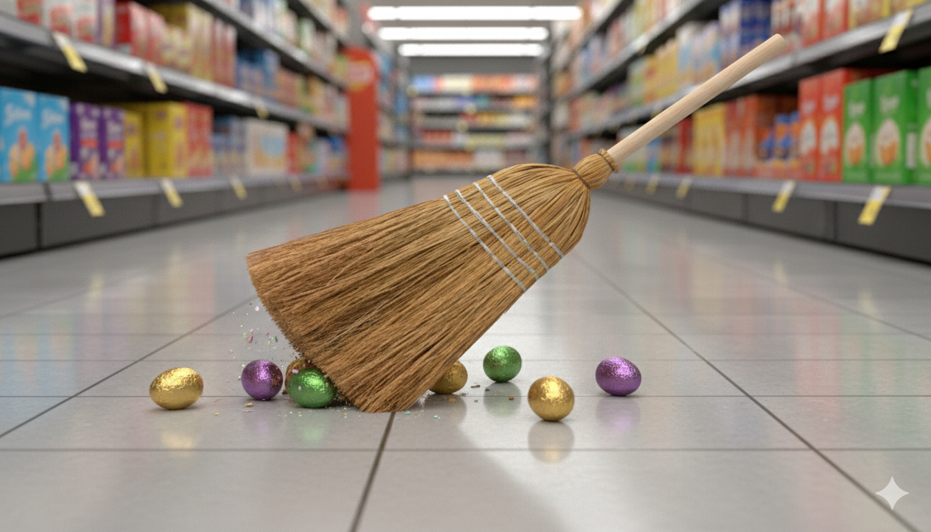 Vassoura de Bruxa e o Ovo de Páscoa — RXO