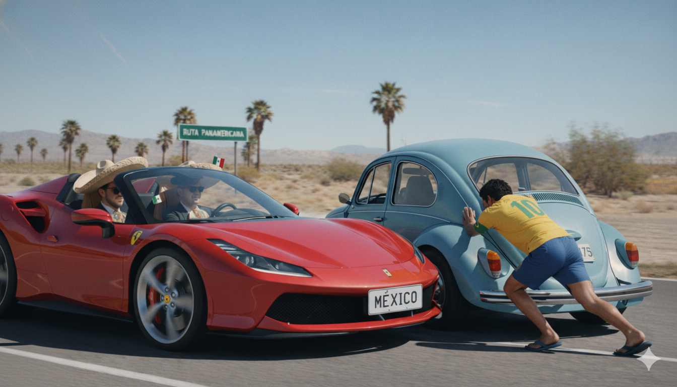 E seguimos empurrando o fusca - RXO