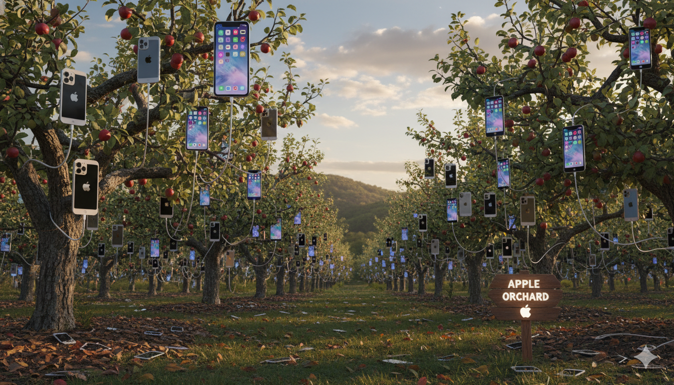 iPhone agora dá em árvores — RXO