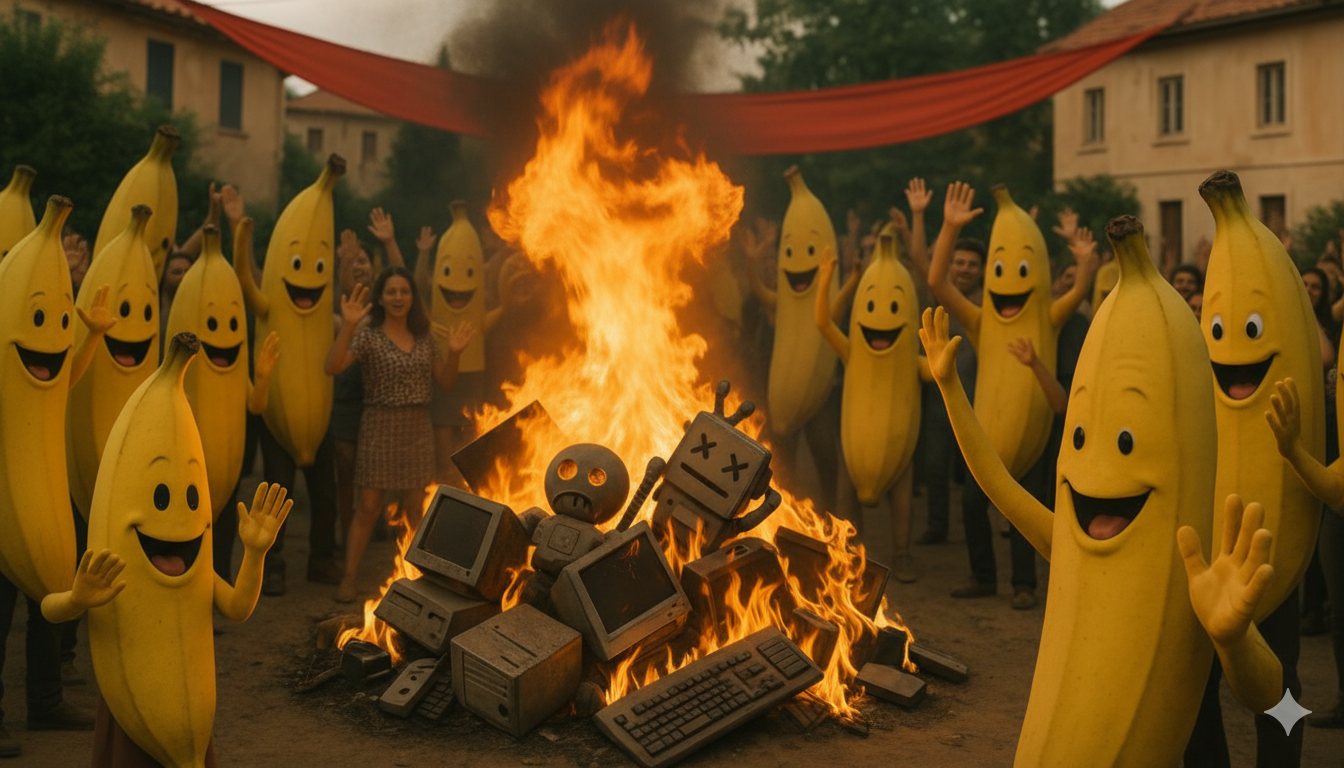 Inteligência Bananense x IA — RXO