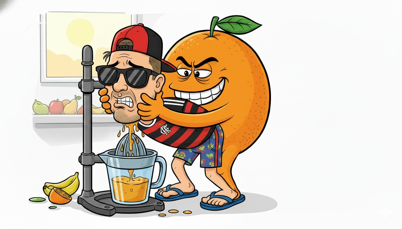 Não é a laranja que é espremida — RXO