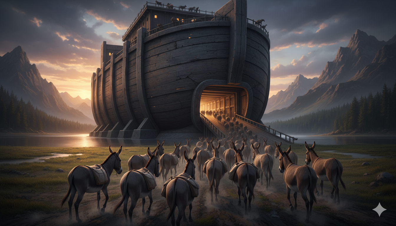 A arca cheia de burros — RXO